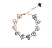 Bracciale Maman et Sophie Donna Cuori in Argento BRVITI7R3 - BRVITI7R3